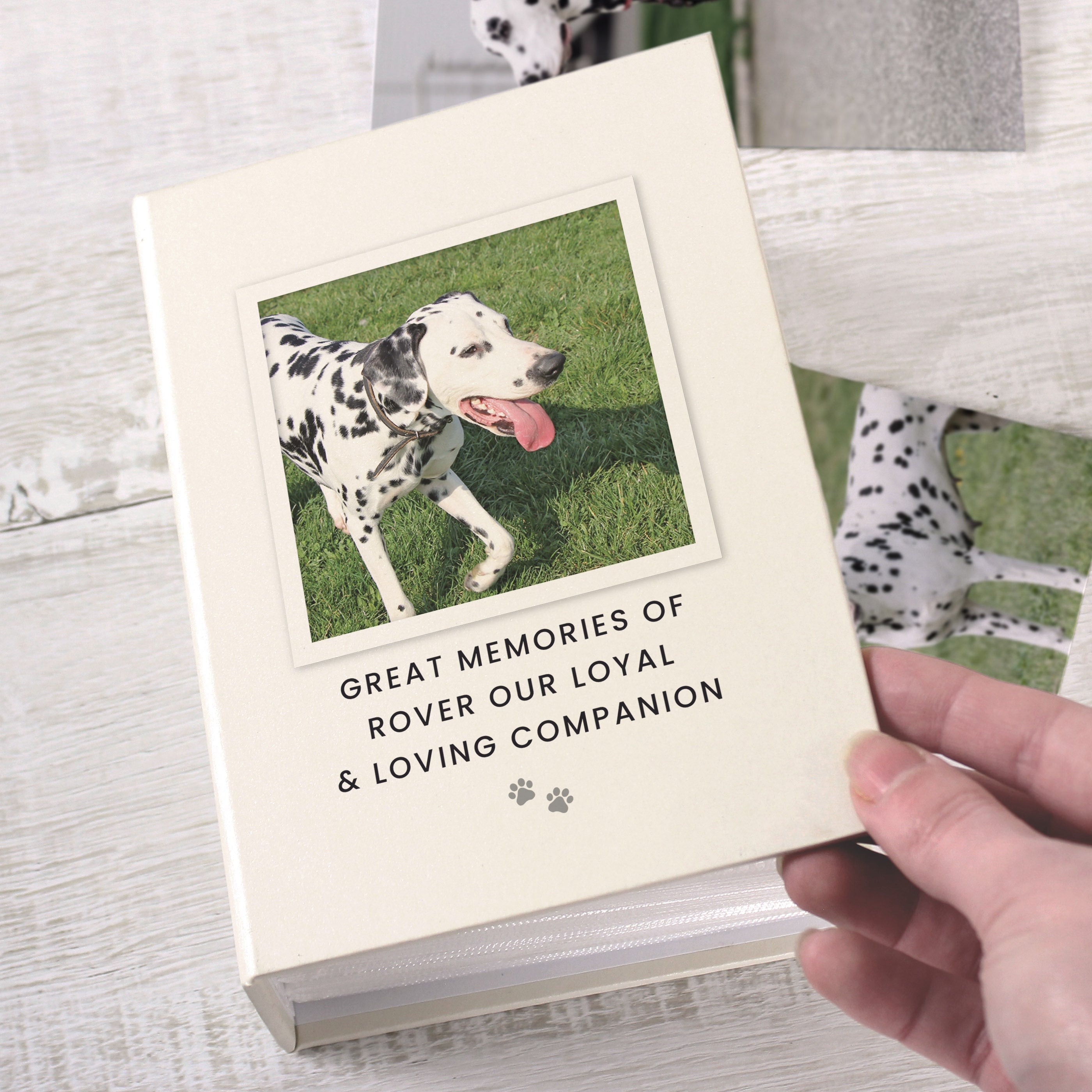 Personalised Pet Photo 6x4 Album - Shop Photo Albums At Gift Moments - 1