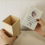 Personalised Pet Photo Upload Small Wooden Urn: 5 - Urns By Gift Moments