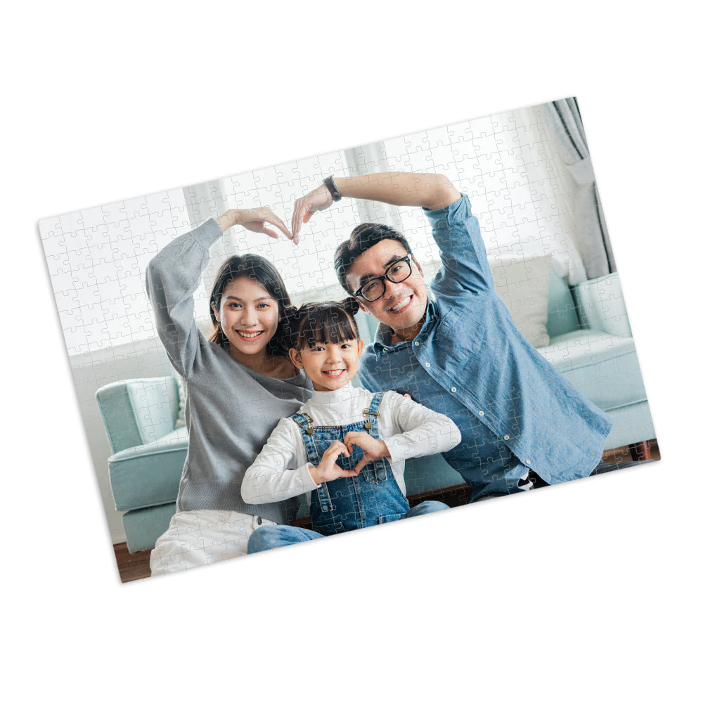 Personalised Photo Jigsaw Puzzle: 3 Puzzles & Games By Gift Moments