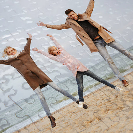 Personalised Photo Jigsaw Puzzle: 5 Puzzles & Games By Gift Moments