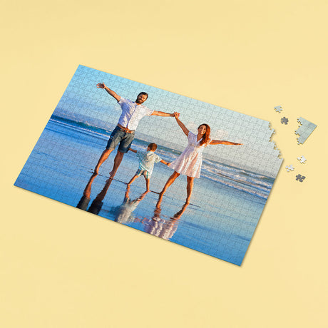 Personalised Photo Jigsaw Puzzle: 4 Puzzles & Games By Gift Moments