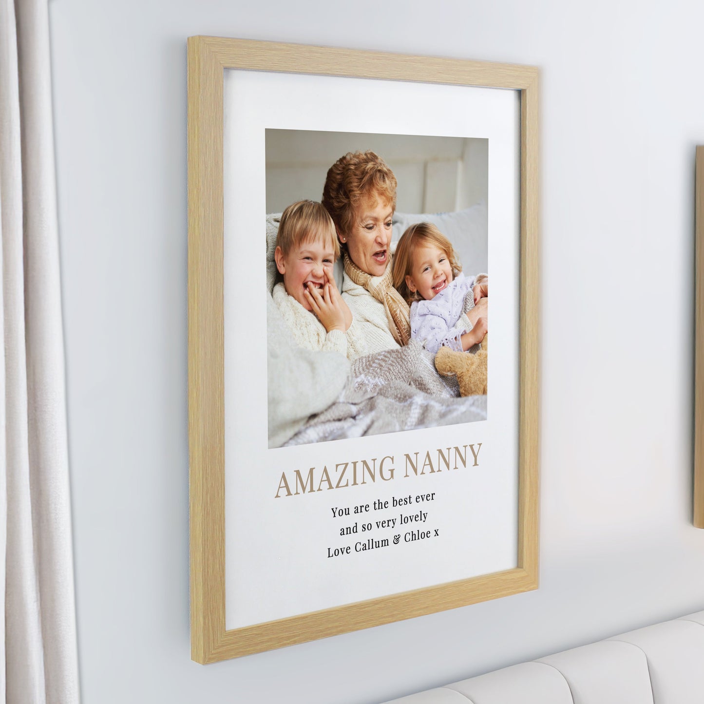 Personalised Photo & Message Framed Prints: 4 - Framed Prints By Gift Moments