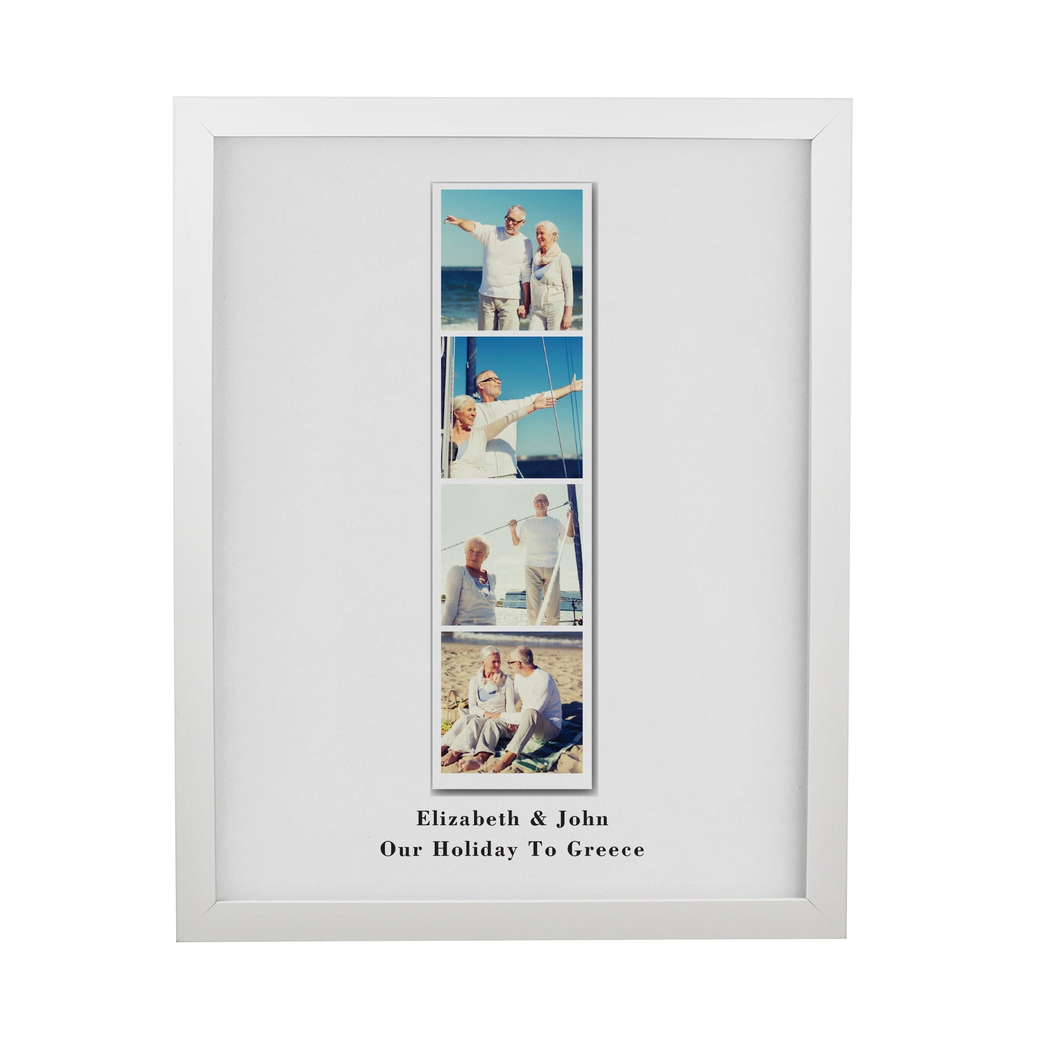 Personalised Photo Strip Framed Prints: 9 - Framed Prints By Gift Moments