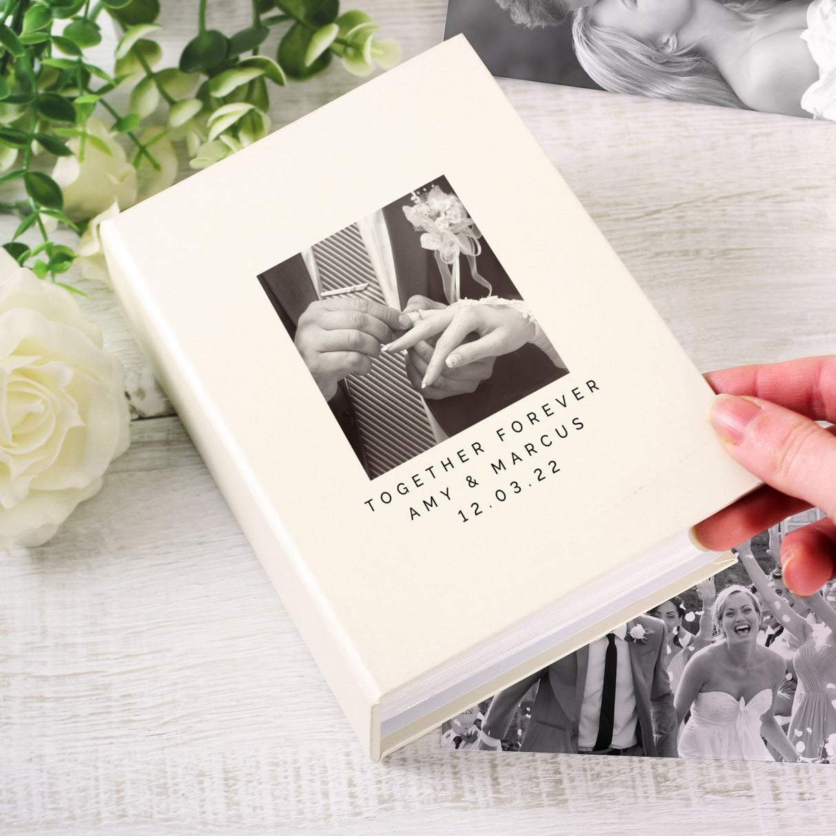 Personalised Photo Upload 6x4 Photo Album with Sleeves: 2 Photo Albums By Gift Moments