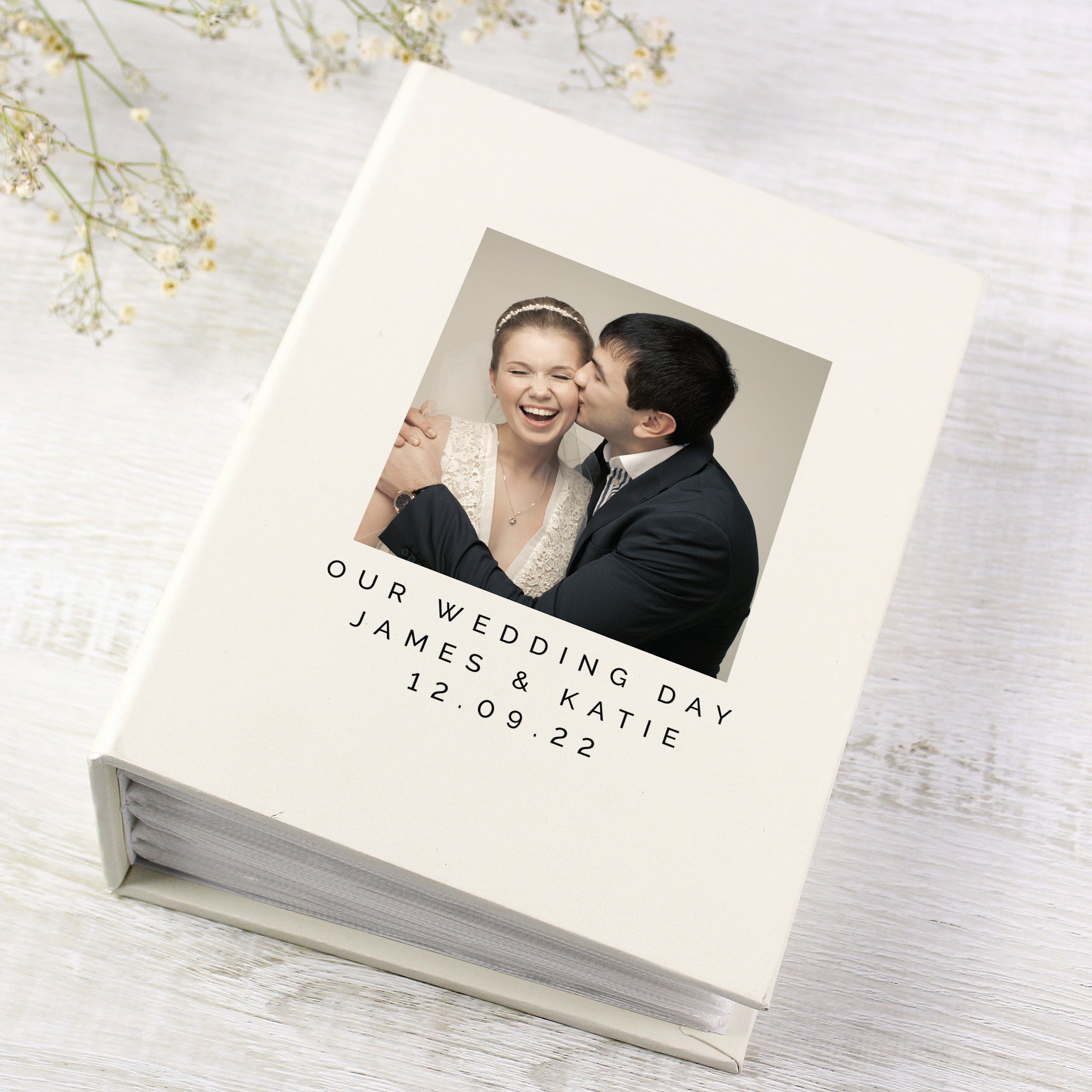 Personalised Photo Upload 6x4 Photo Album with Sleeves - Shop Photo Albums At Gift Moments - 1