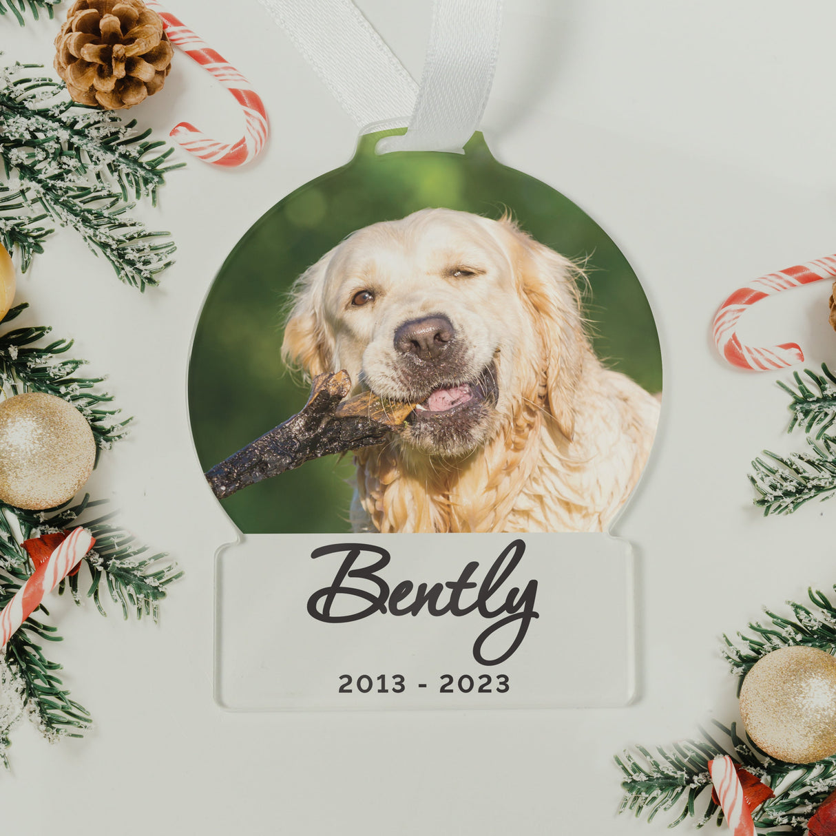 Personalised Photo Upload Acrylic Decoration: 1 - Decorations By Gift Moments