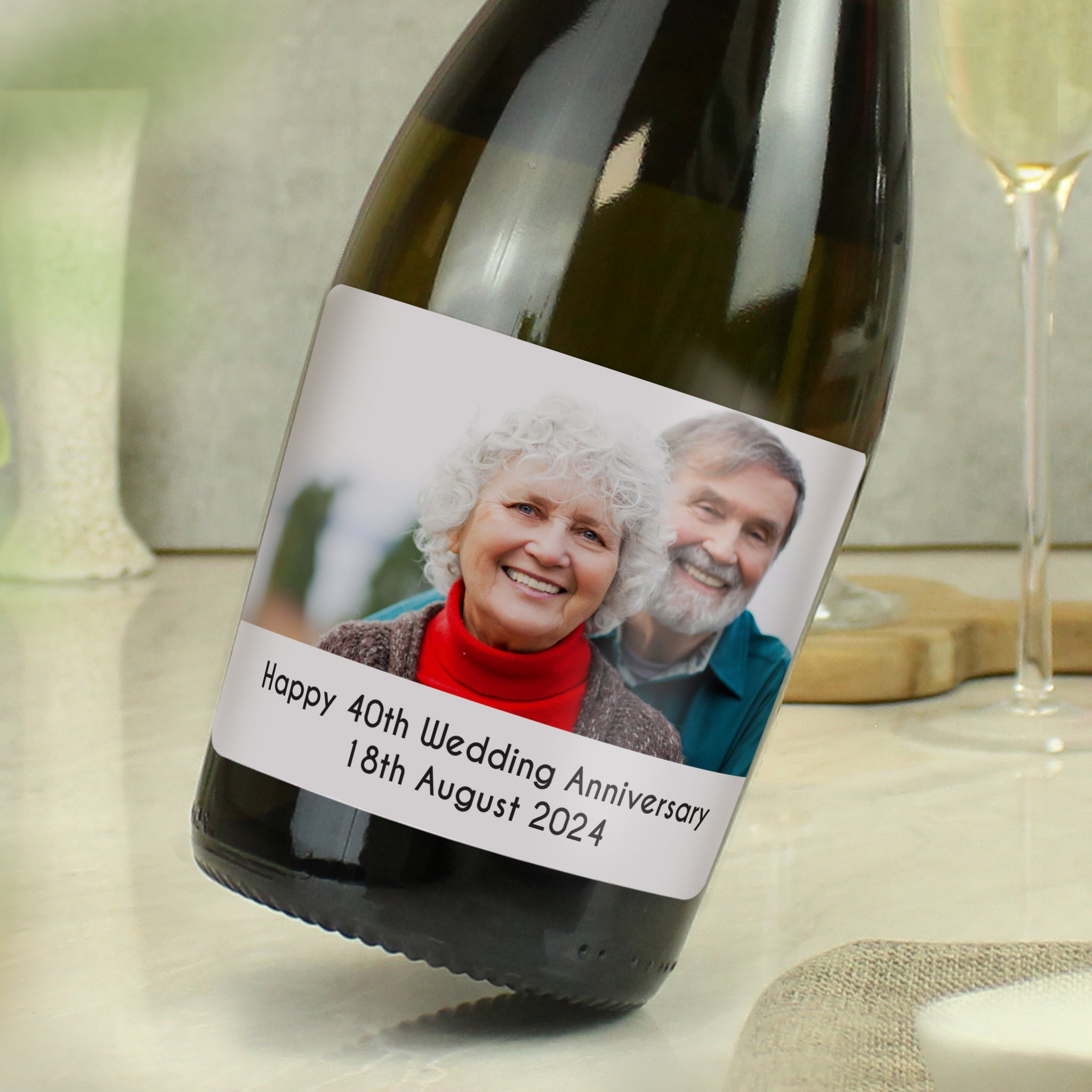 Personalised Photo Upload Bottle of Prosecco: 4 - Prosecco By Gift Moments