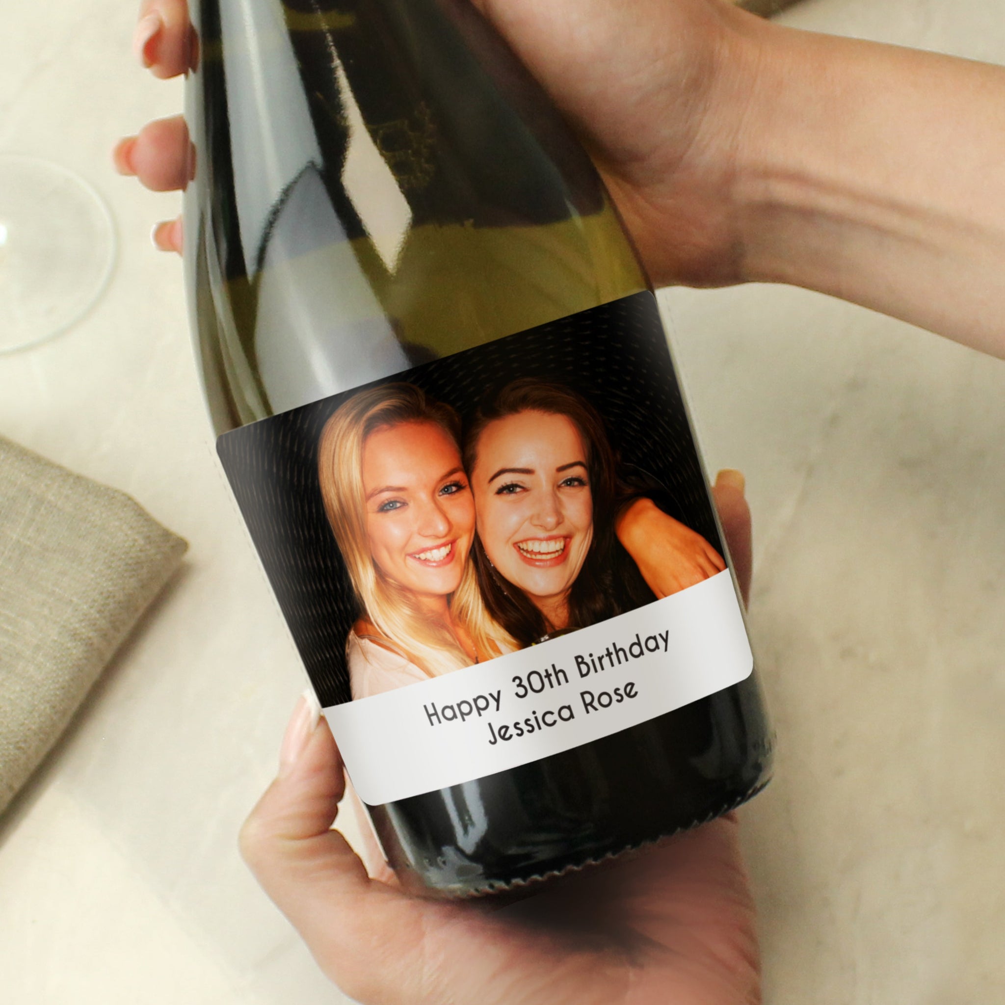 Personalised Photo Upload Bottle of Prosecco: 7 - Prosecco By Gift Moments