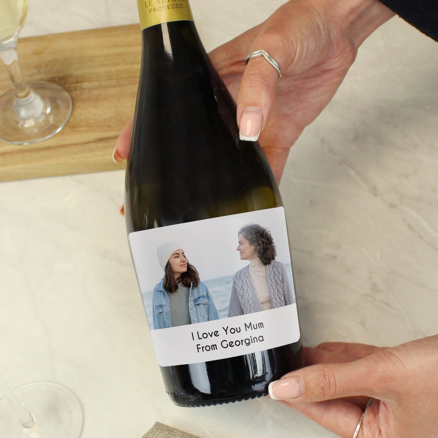 Personalised Photo Upload Bottle of Prosecco: 2 - Prosecco By Gift Moments