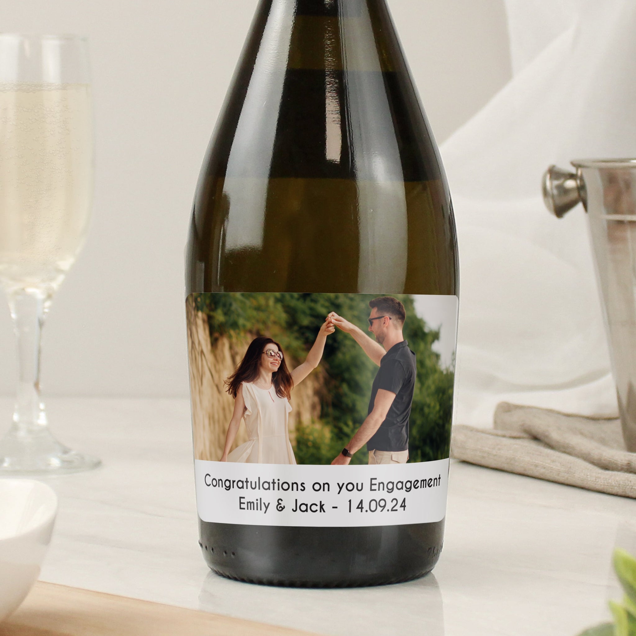 Personalised Photo Upload Bottle of Prosecco: 3 - Prosecco By Gift Moments