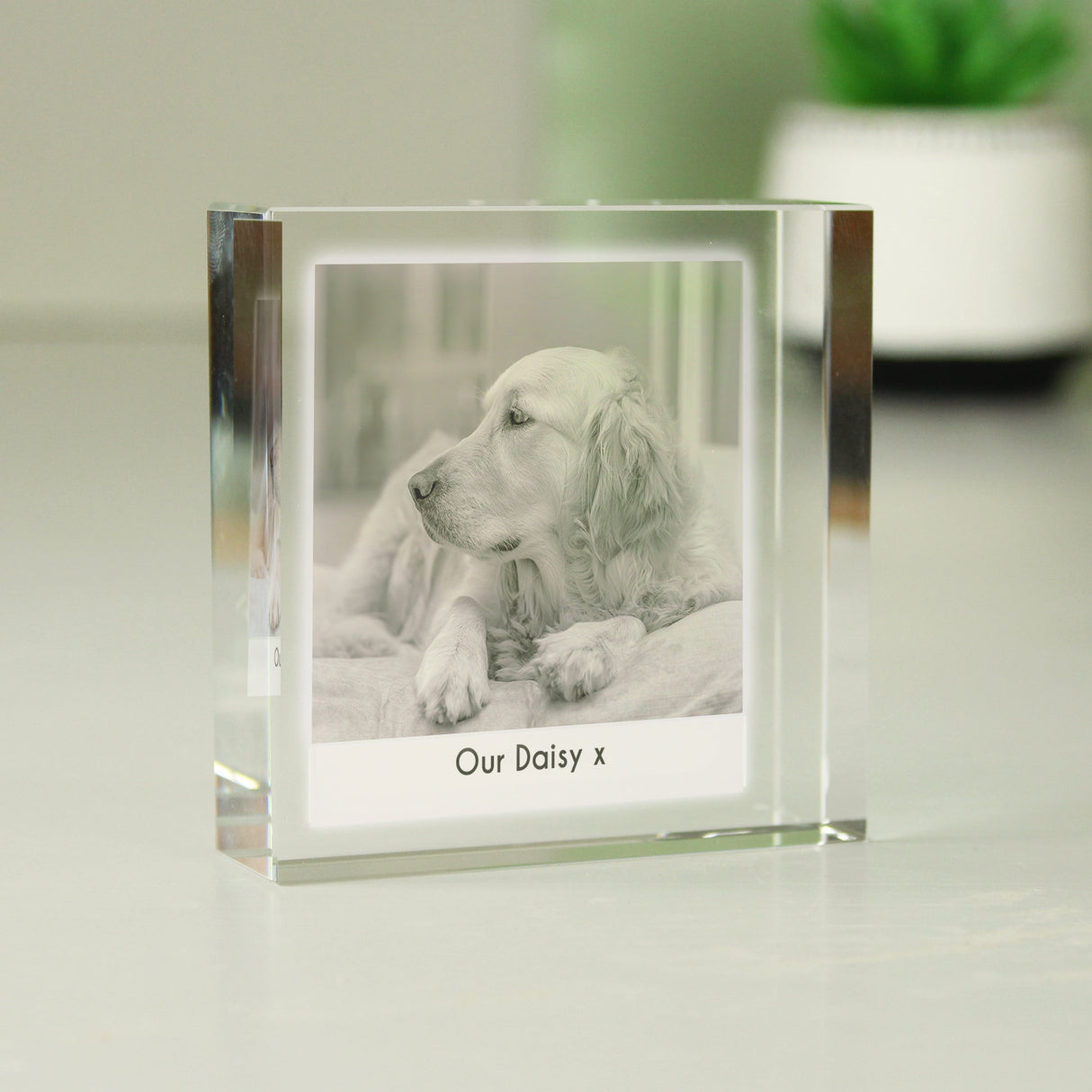 Personalised Photo Upload Crystal Token: 3 - Crystal Tokens By Gift Moments