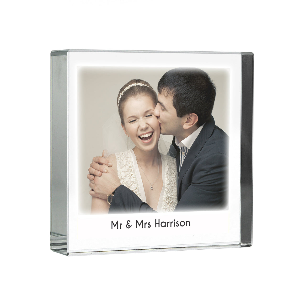 Personalised Photo Upload Crystal Token: 6 - Crystal Tokens By Gift Moments
