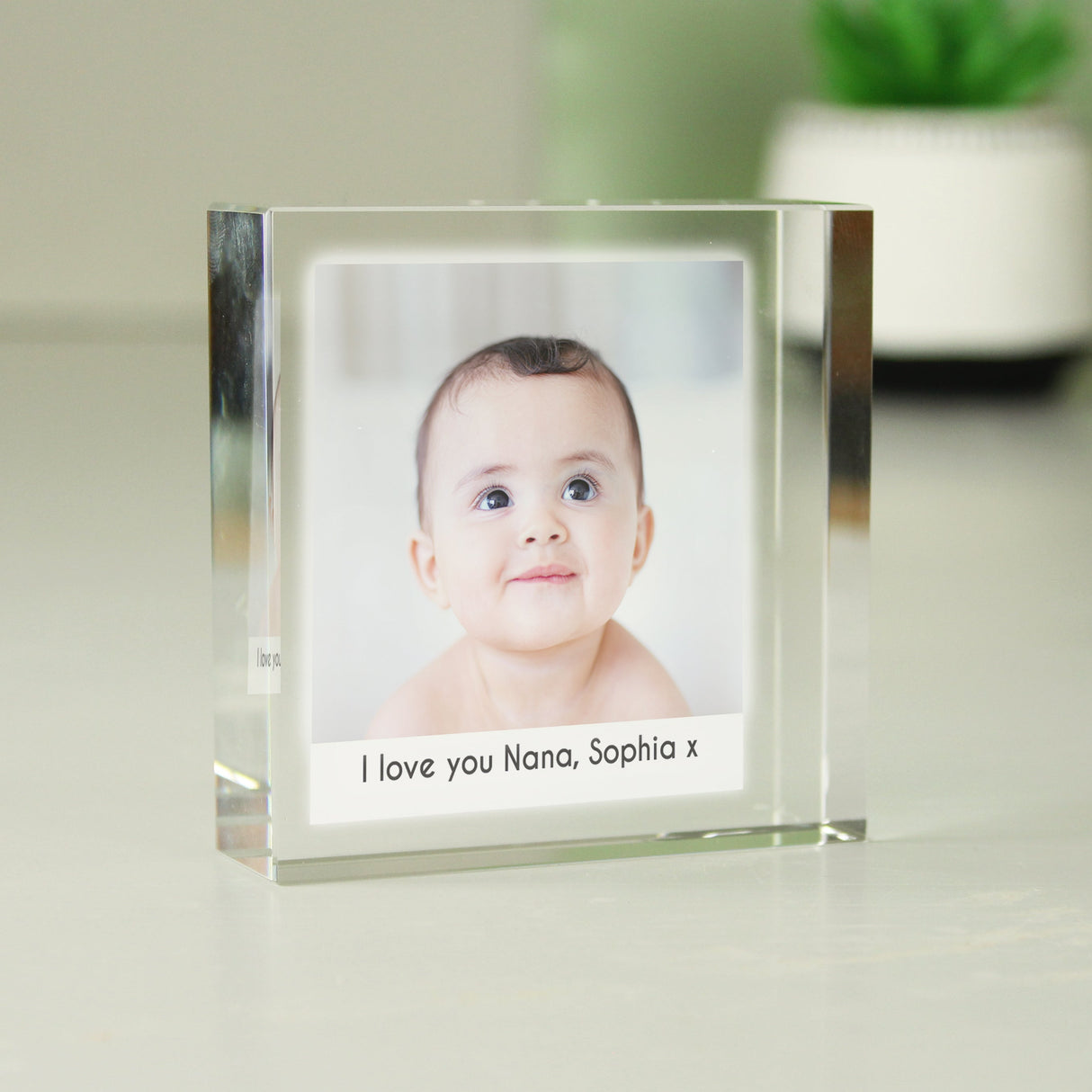 Personalised Photo Upload Crystal Token: 2 - Crystal Tokens By Gift Moments
