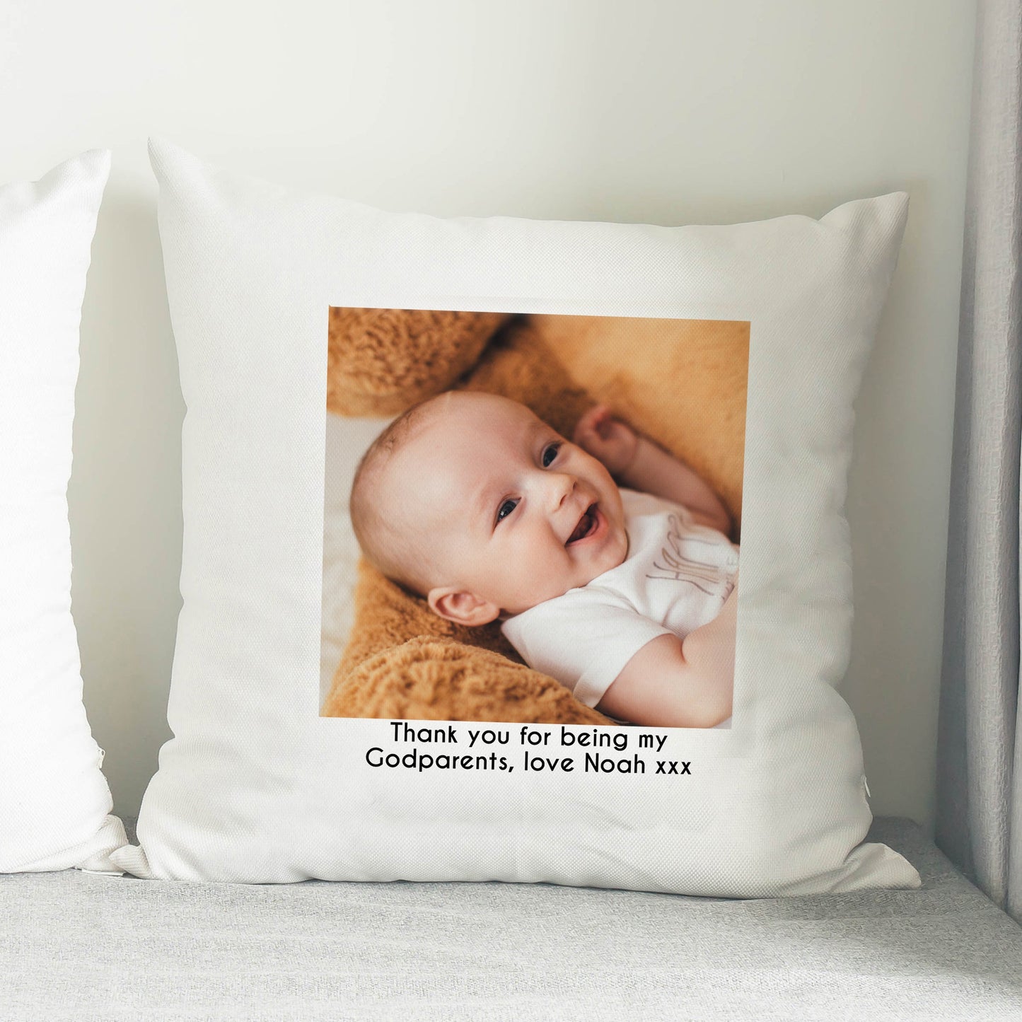 Personalised Photo Upload Cushion: 2 - Cushions By Gift Moments