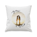 Personalised You & Me Photo Upload Cushion: 4 - Cushions By Gift Moments