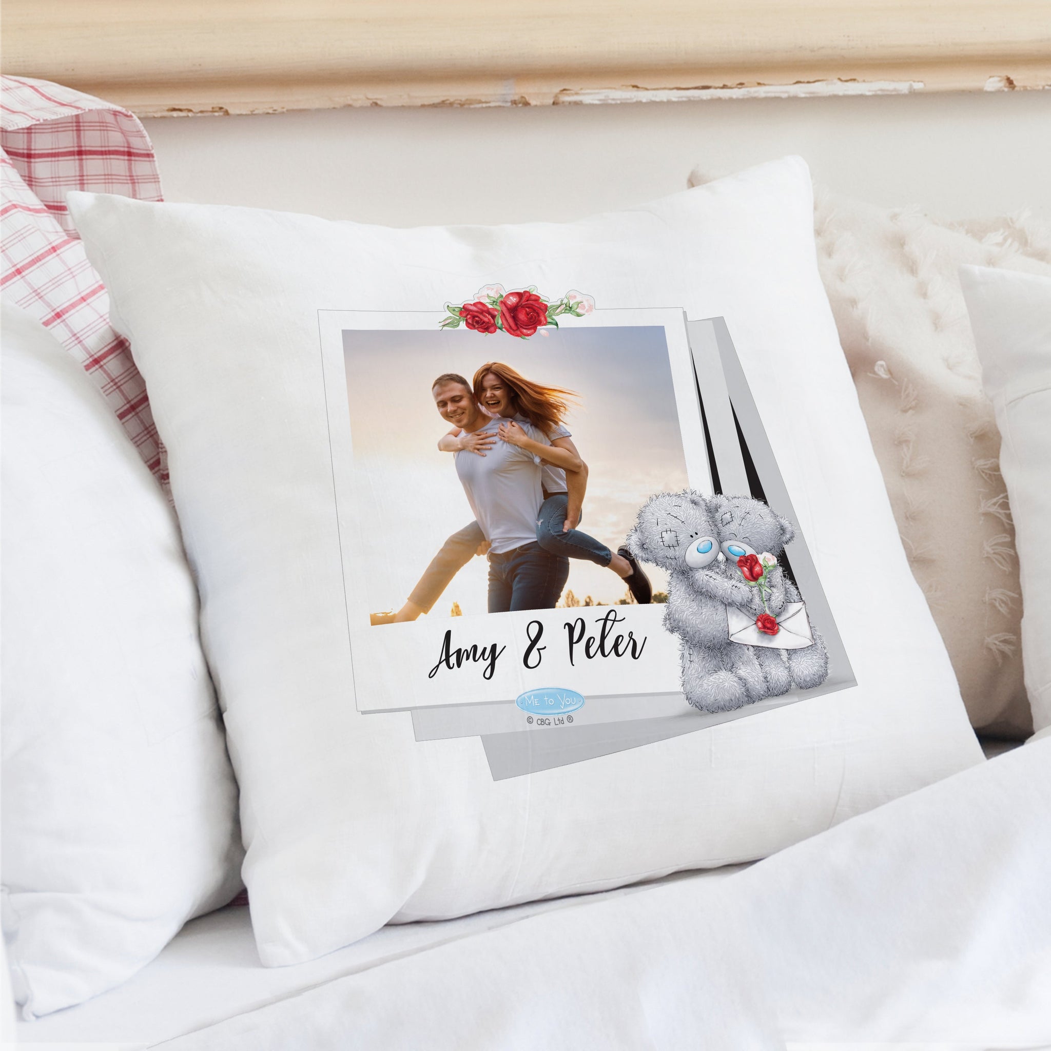 Personalised Me To You Photo Upload Cushion: 3 - Cushions