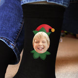 Personalised Photo Upload Elf Christmas Socks: 3 - Clothing By Gift Moments