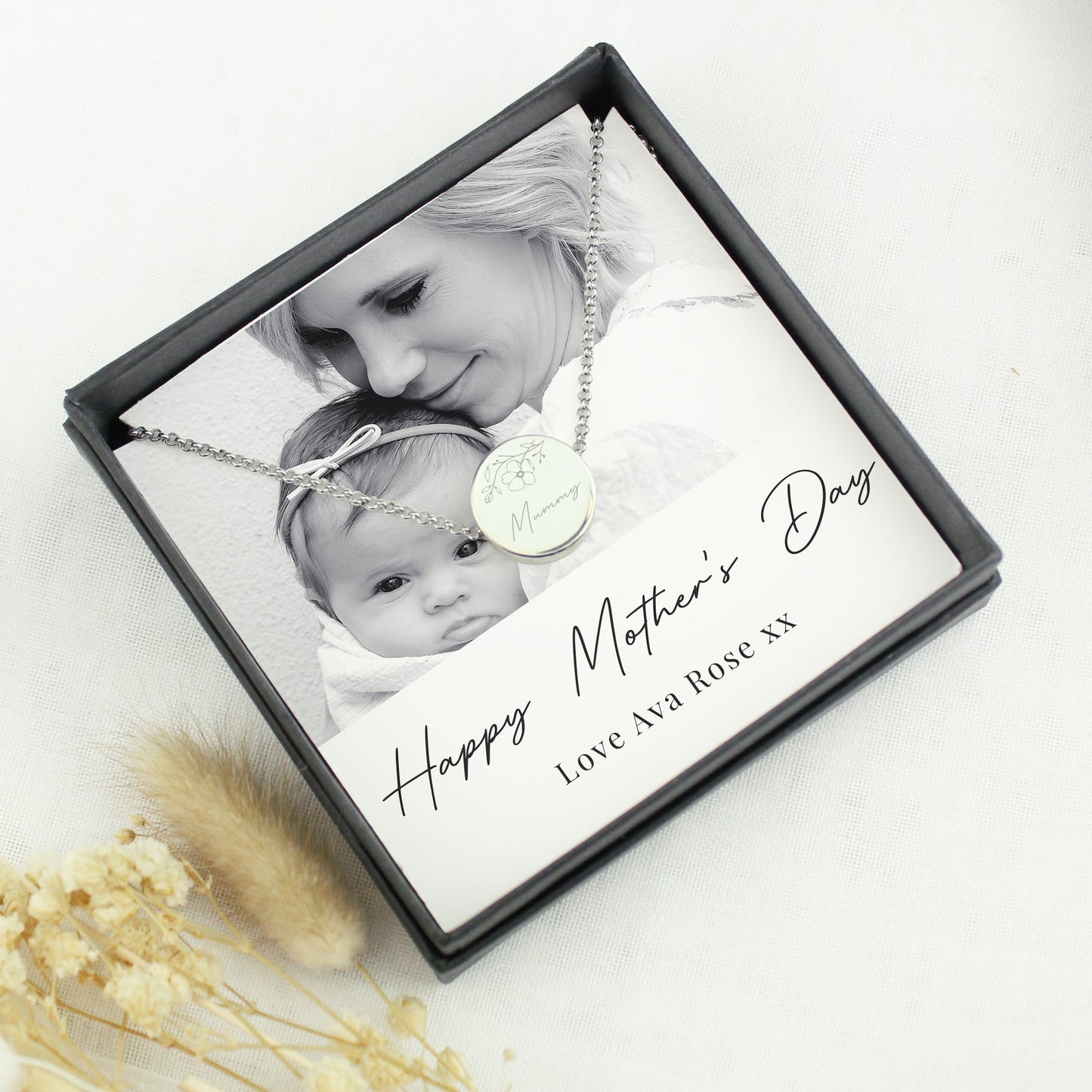 Personalised Photo Upload Necklace and Box: 1 - Necklaces By Gift Moments