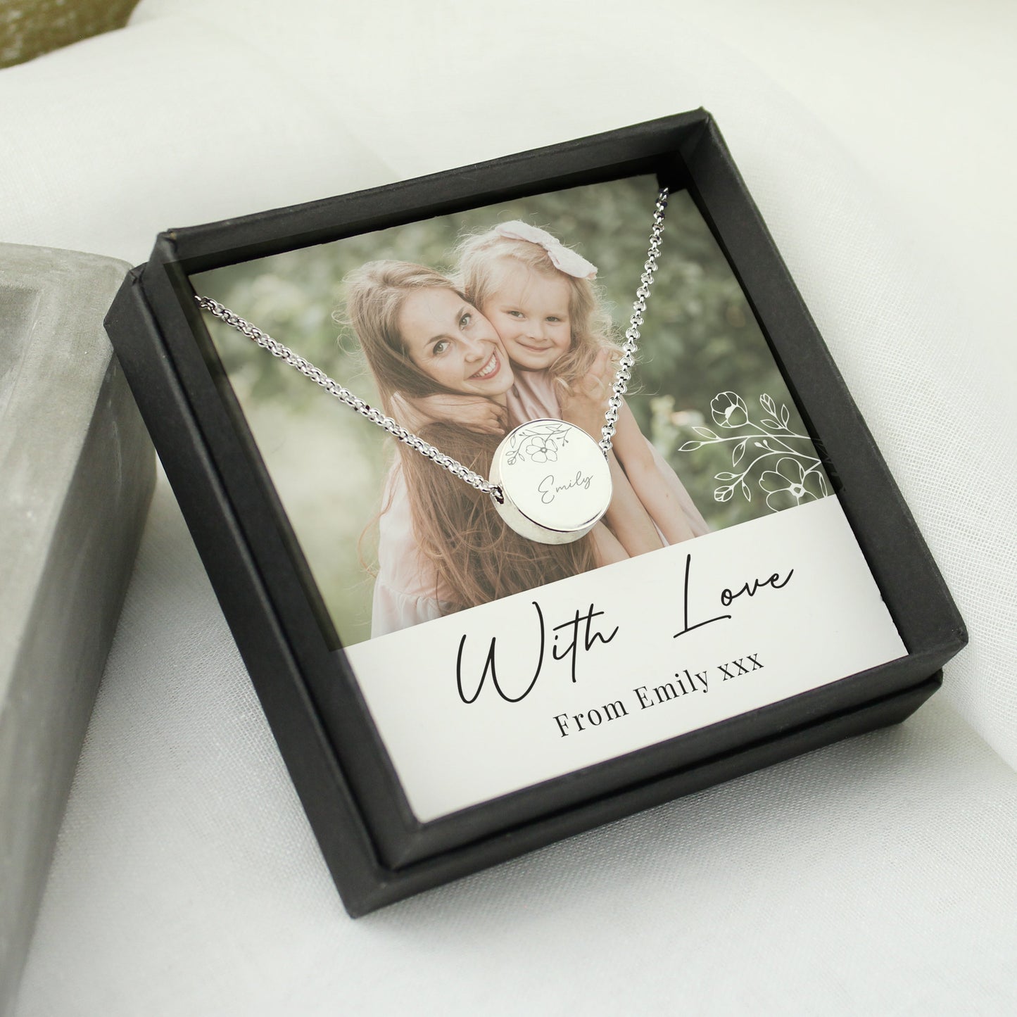 Personalised Photo Upload Necklace and Box: 3 - Necklaces By Gift Moments