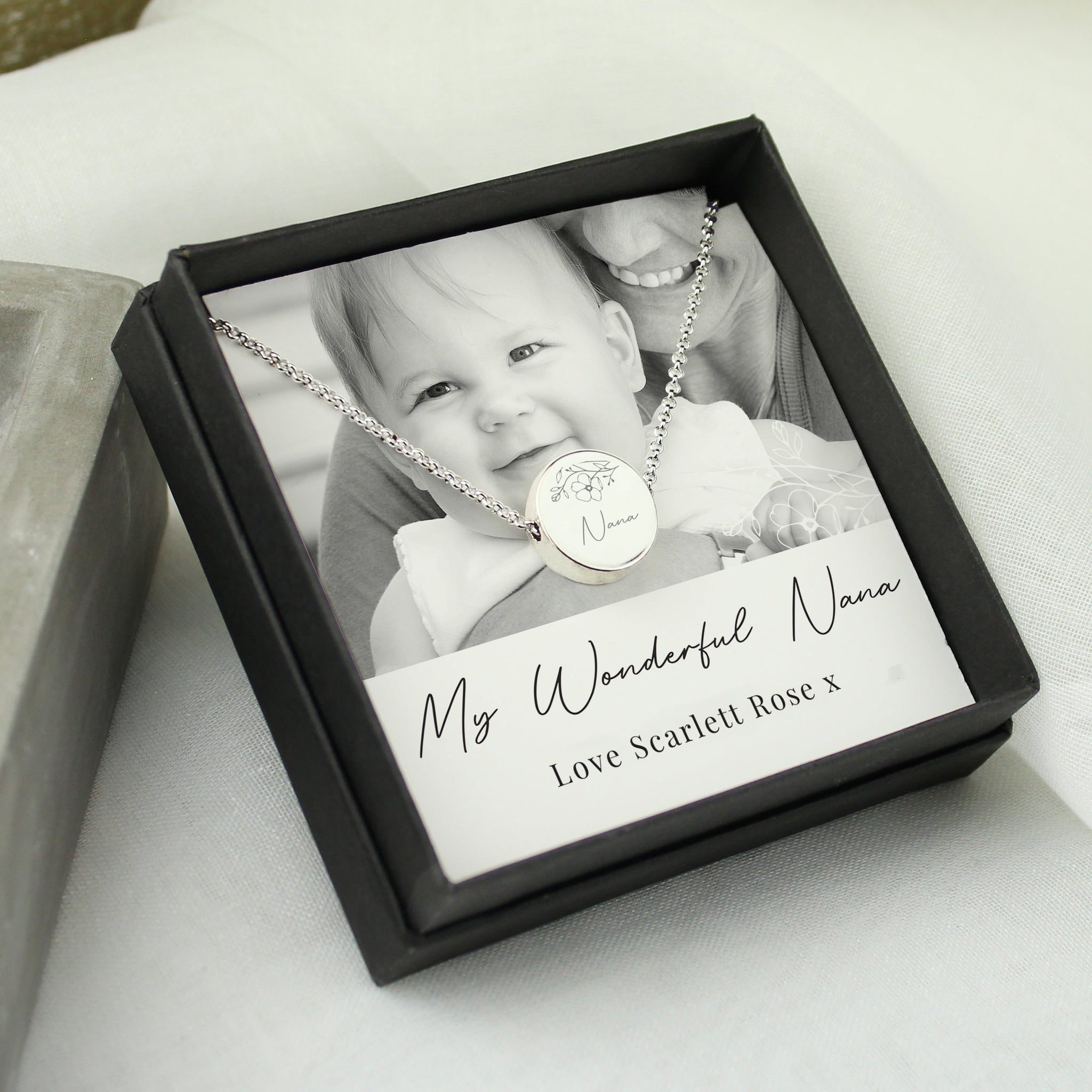Personalised Photo Upload Necklace and Box: 6 - Necklaces By Gift Moments
