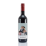 Personalised Photo Upload Red Wine: 4 - Wine By Gift Moments