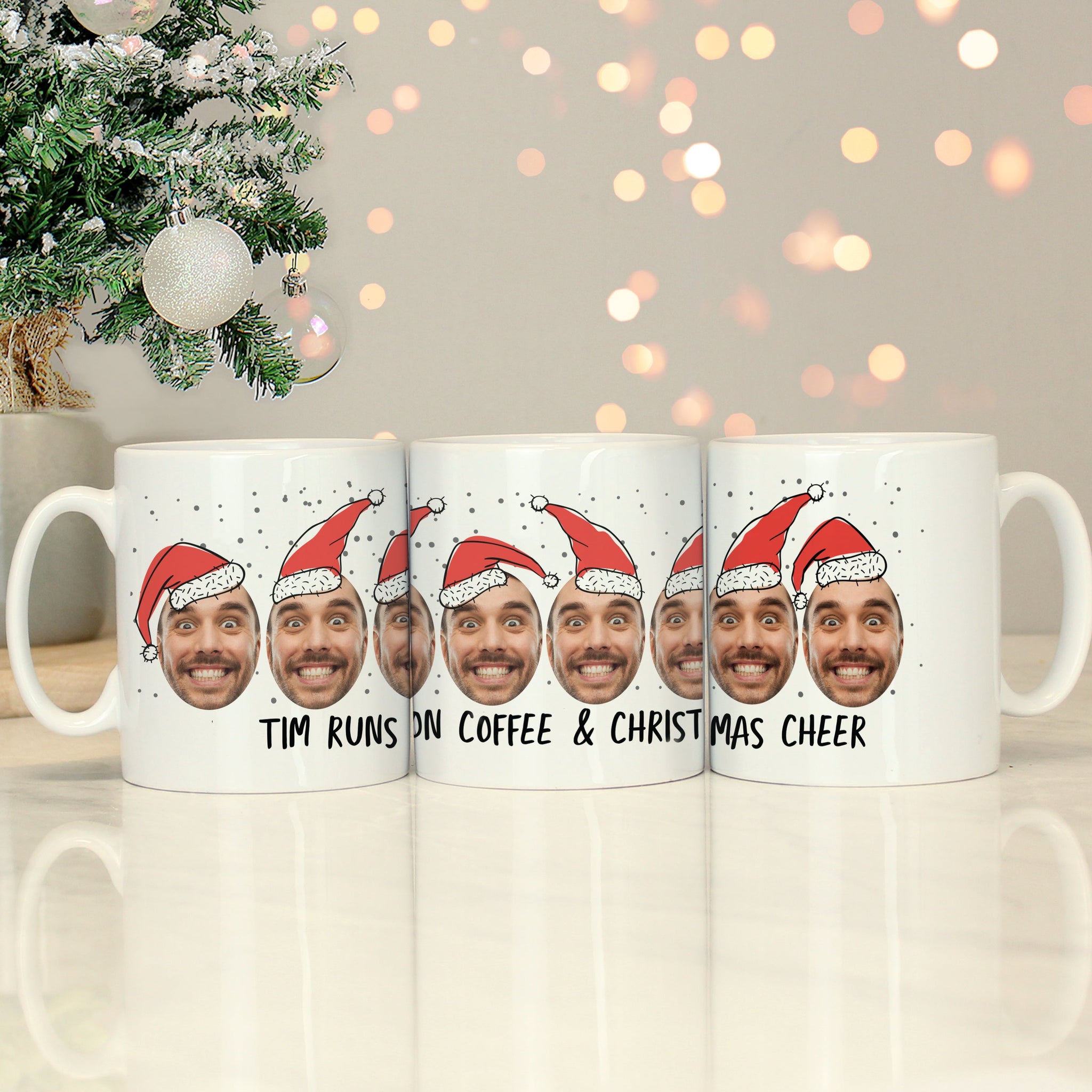 Personalised Photo Upload Santa Mug: 5 - Mugs By Gift Moments