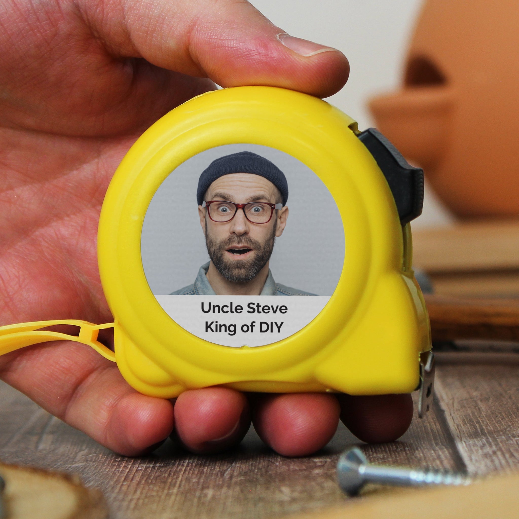 Personalised Photo Upload Tape Measure: 1 - Tools & Storage By Gift Moments