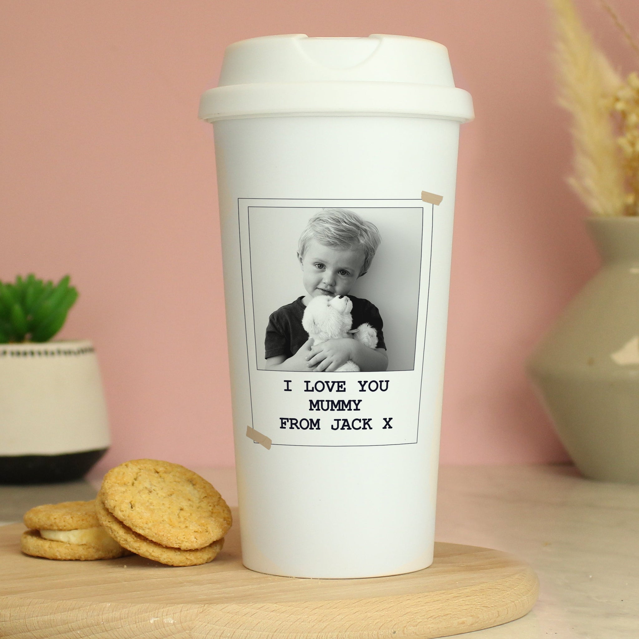 Personalised Photo Upload Travel Mug: 8 - Travel Mugs By Gift Moments