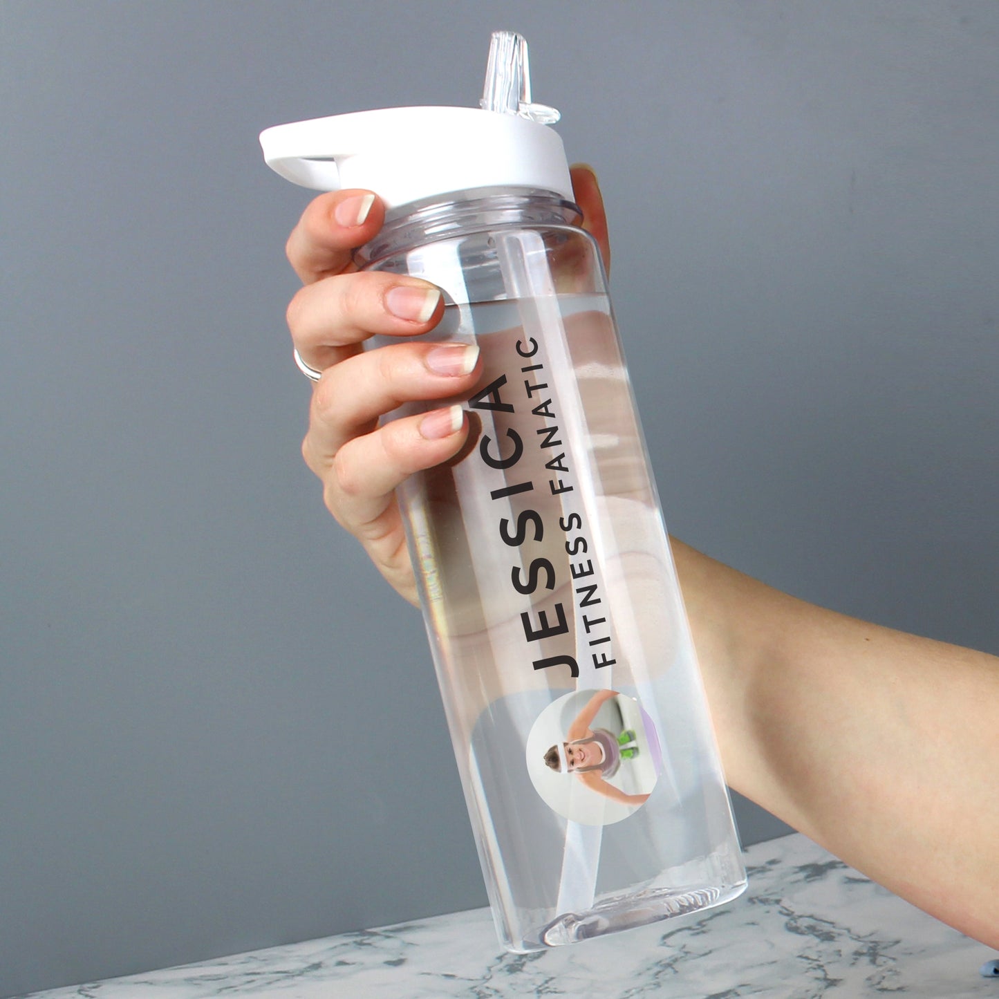 Personalised Photo Upload Water Bottle: 2 - Water Bottles By Gift Moments