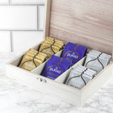 Personalised Pink Botanical Tea Box Selection: 2 Tea Boxes By Gift Moments
