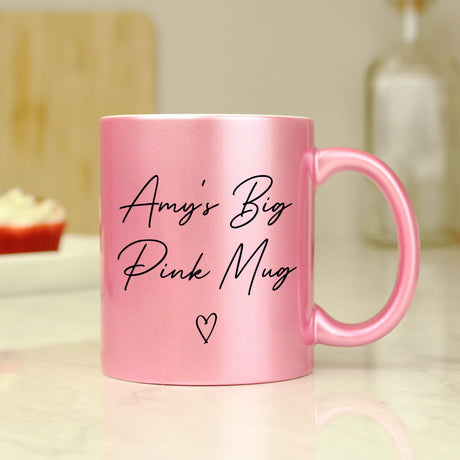 Personalised Pink Glitter Mug - Shop At Gift Moments - 4