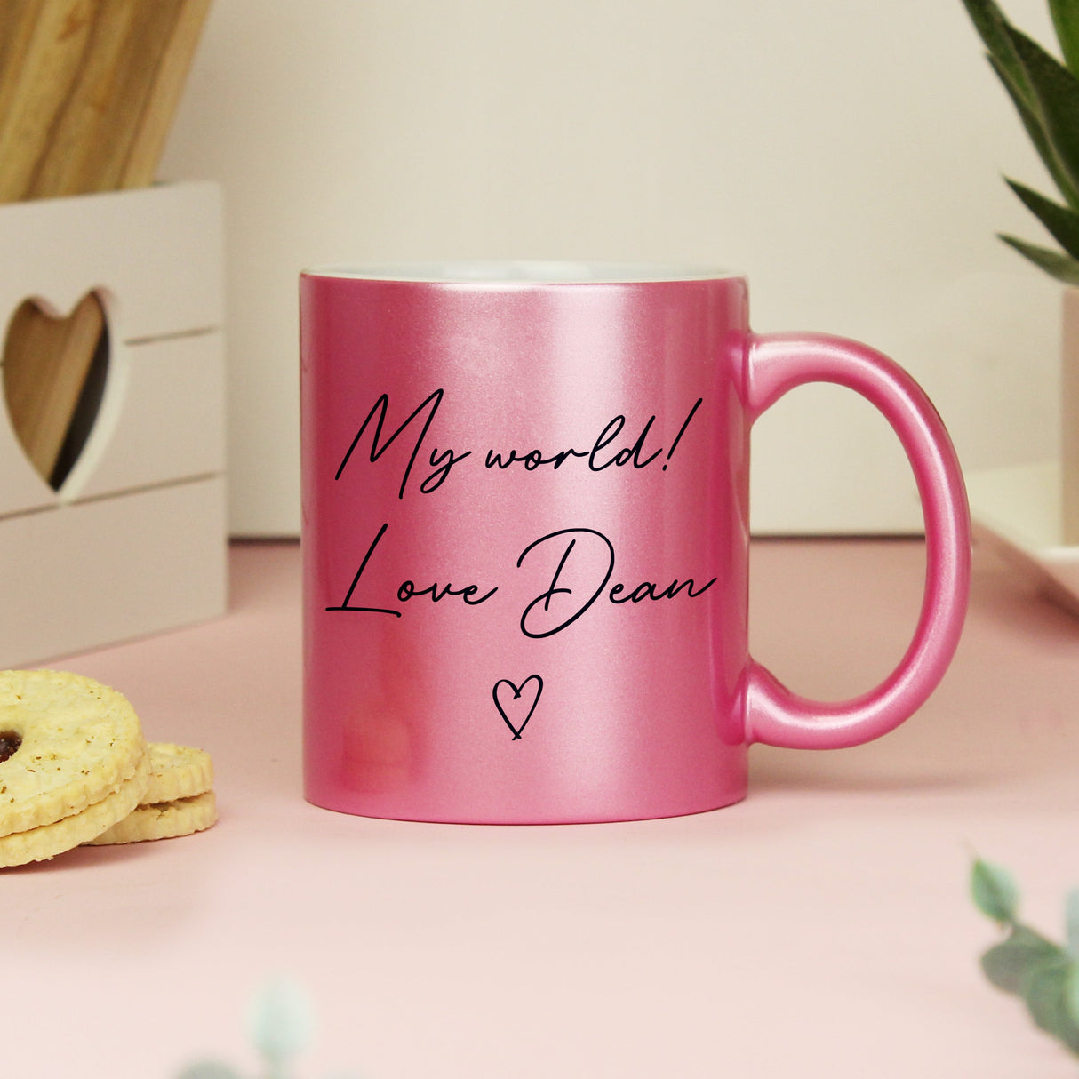 Personalised Pink Glitter Mug - Shop At Gift Moments - 8