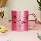 Personalised Pink Glitter Mug - Shop At Gift Moments - 1