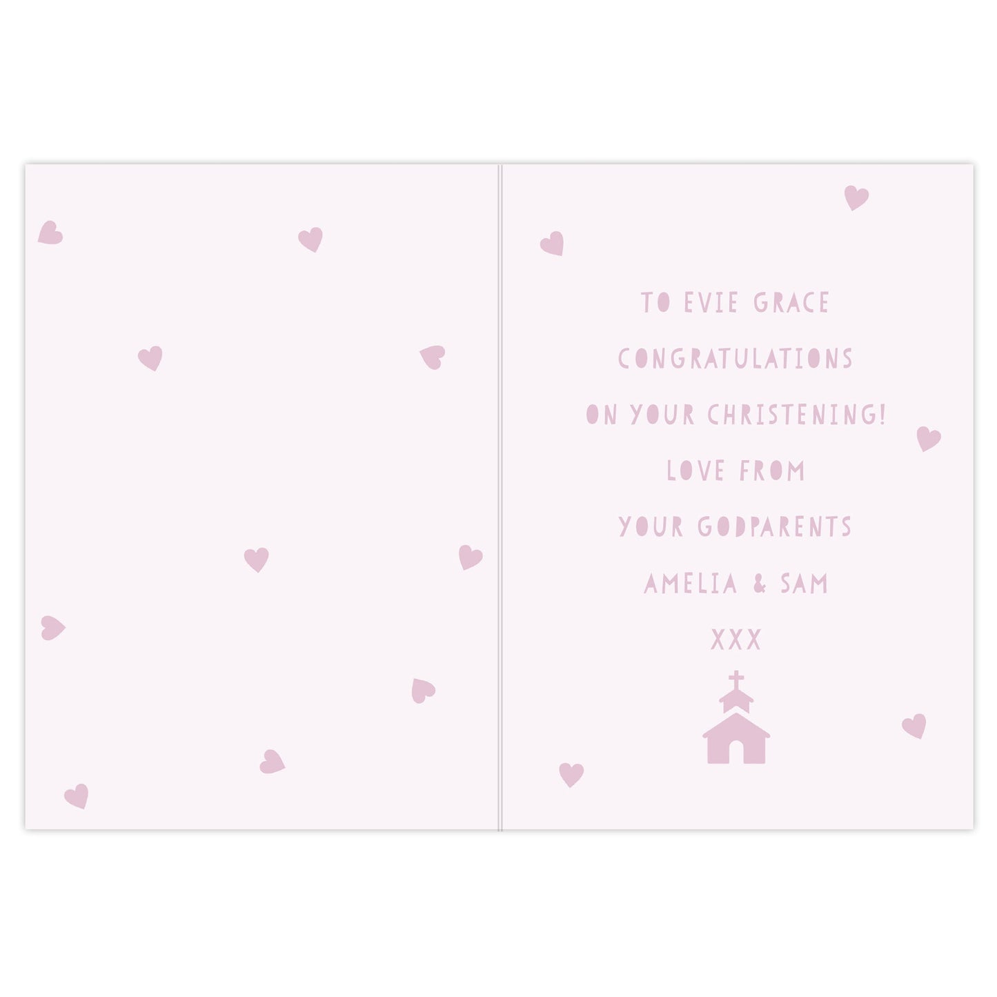 Personalised Pink Papercut Style Card: 4 - Greeting Cards By Gift Moments