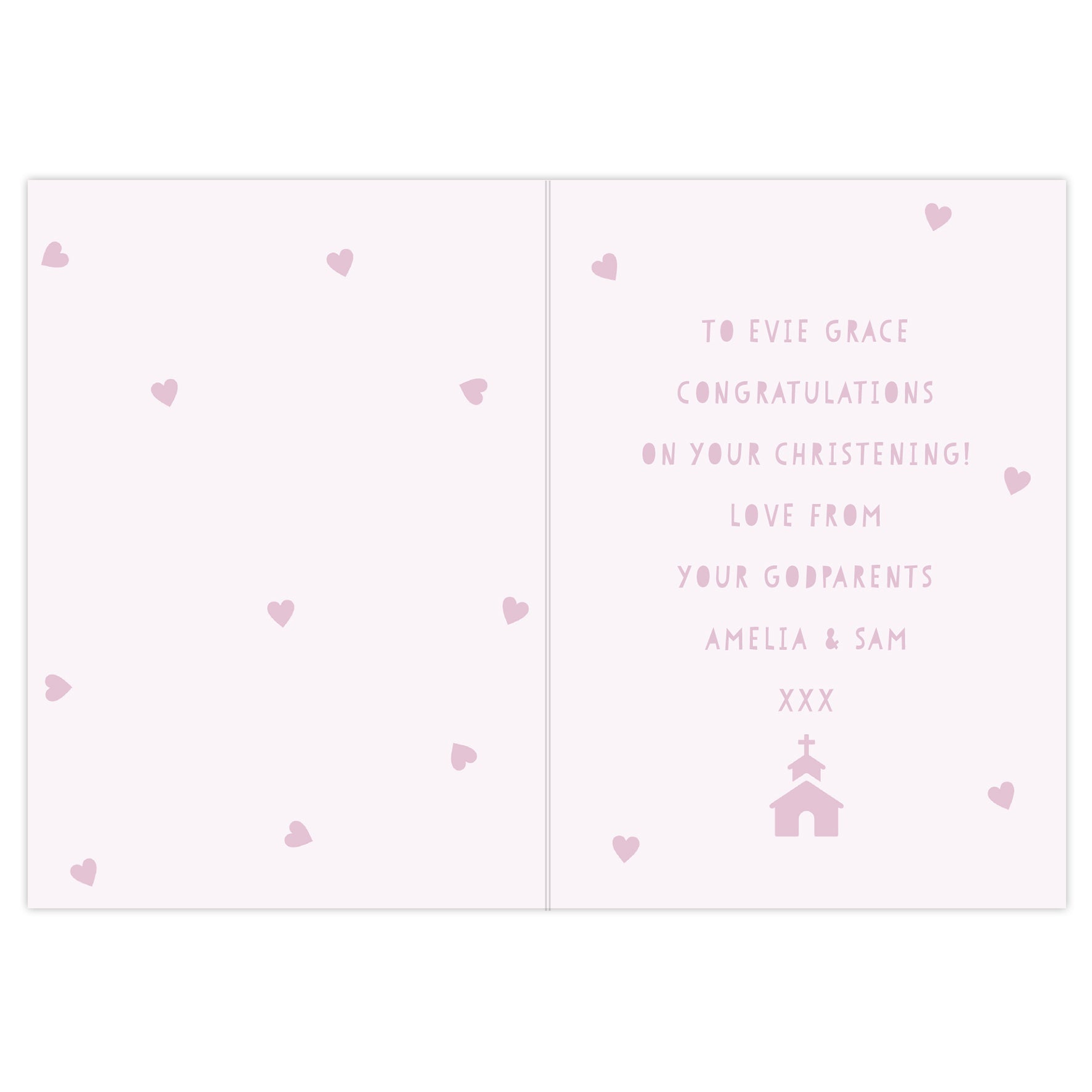 Personalised Pink Papercut Style Card: 4 - Greeting Cards By Gift Moments