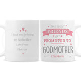 Personalised Pink Promoted To Mug: 2 - Mugs By Gift Moments
