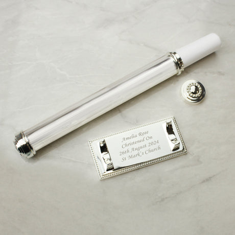 Personalised Plain Silver Plated Certificate Holder: 6 - Certificate Holders By Gift Moments