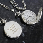 Personalised Pocket Fob Watch - Shop Watches At Gift Moments - 1