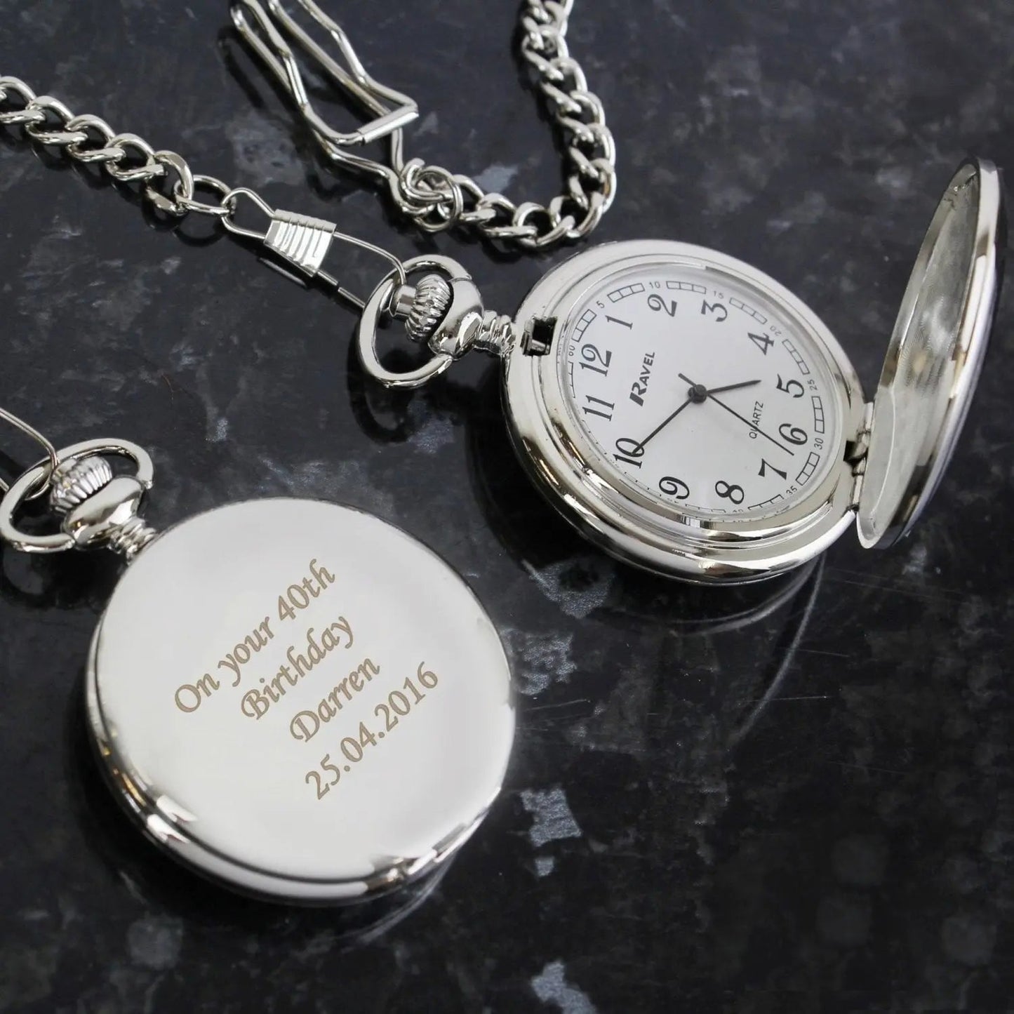 Personalised Pocket Fob Watch: 1 - Watches By Gift Moments