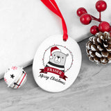 Personalised Polar Bear Christmas Ornament: 4 - Christmas Decorations By Gift Moments