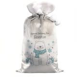 Personalised Polar Bear Christmas Sack: 4 - Christmas Sacks By Gift Moments