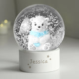 Personalised Polar Bear Any Name Snow Globe: 2 - Snow Globes By Gift Moments