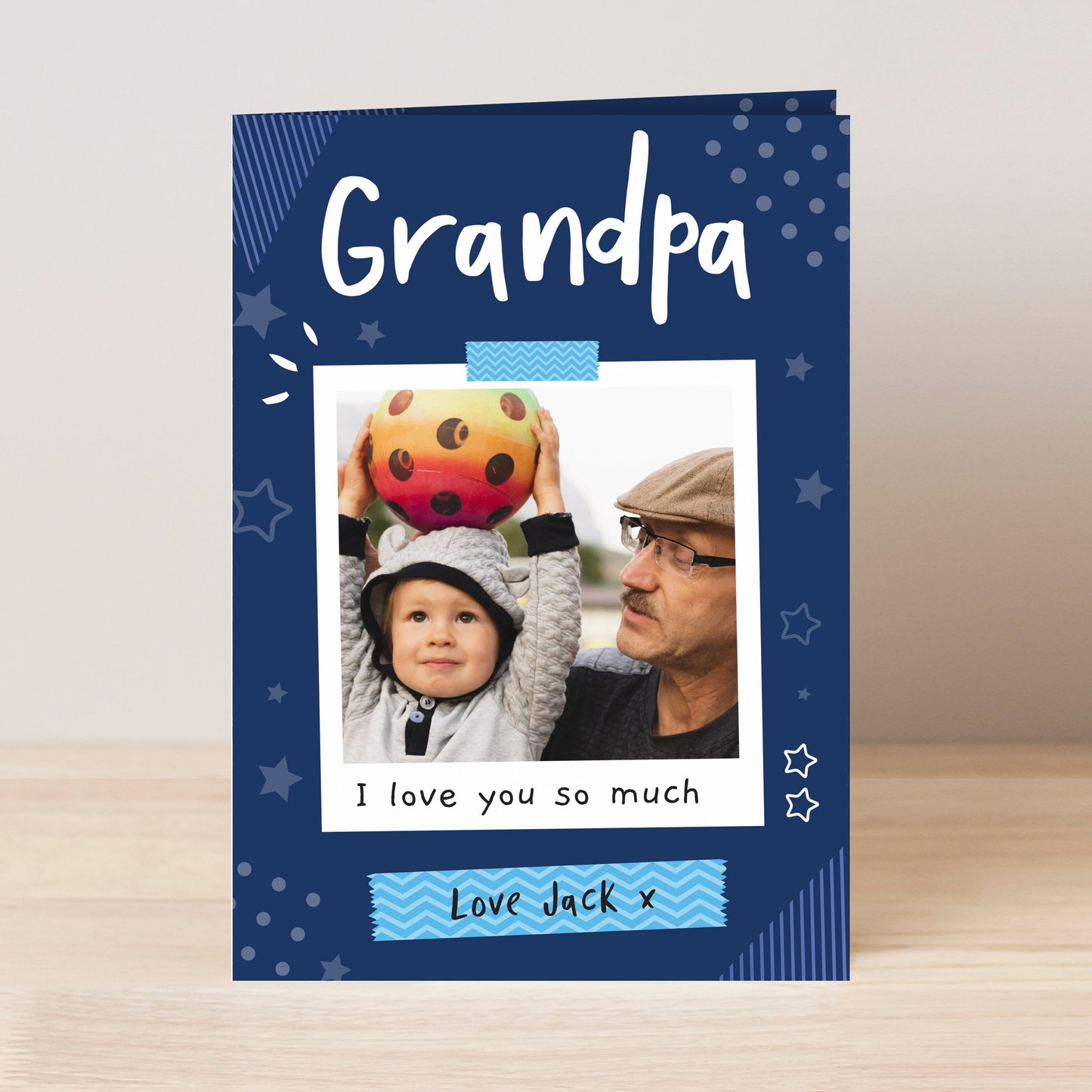 Personalised Polaroid Photo Upload Card: 4 - Greeting Cards By Gift Moments