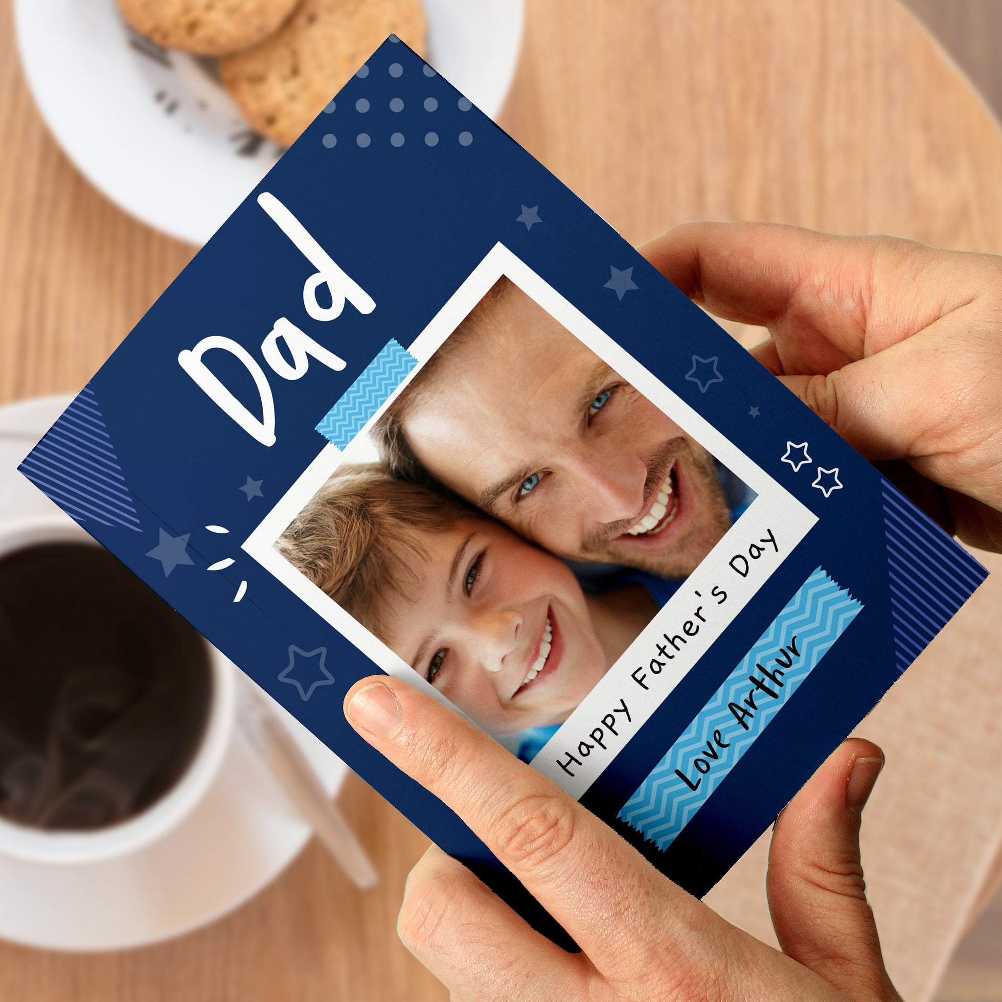 Personalised Polaroid Photo Upload Card: 1 - Greeting Cards By Gift Moments