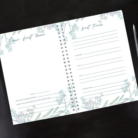 Personalised Pregnancy A5 Journal: 3 - Notebooks By Gift Moments