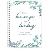 Personalised Pregnancy A5 Journal: 5 - Notebooks By Gift Moments