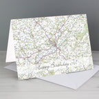 Personalised Present Day Map Card - Shop Greeting Cards At Gift Moments - 1