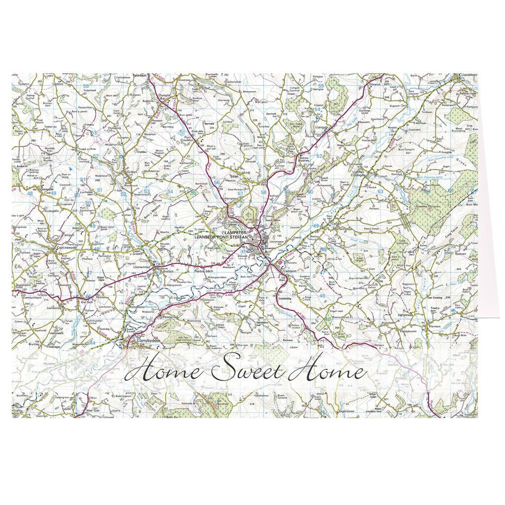 Personalised Present Day Map Card - Shop Greeting Cards At Gift Moments - 3