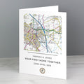 Personalised Present Day Map Compass Card - Shop Greeting Cards At Gift Moments - 1