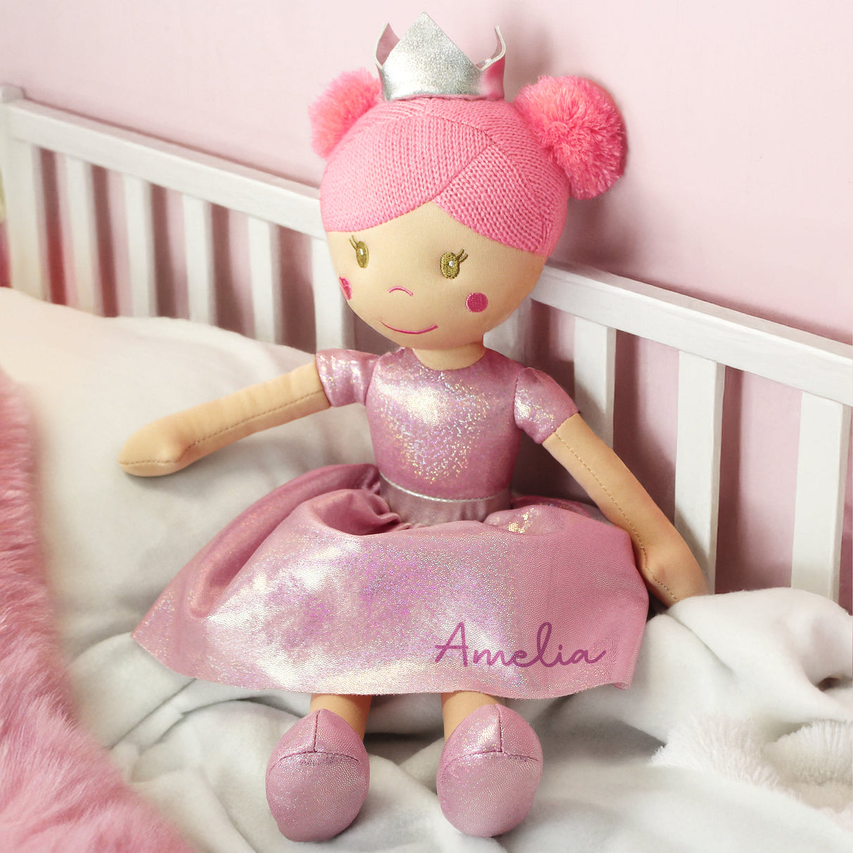 Personalised Princess Rag Doll: 1 - Teddy Bears & Soft Toys By Gift Moments